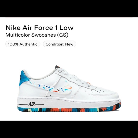 air force swooshfetti